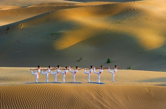 沙漠瑜伽