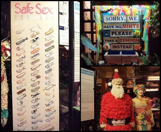组图：实拍泰国曼谷最奇葩的安全套主题餐厅