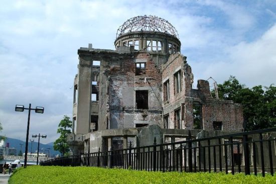 日本广岛原子弹爆炸遗址