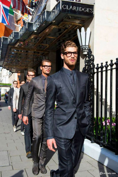 Dolce&Gabbana引领伦敦男装周街头型格绅士狂潮