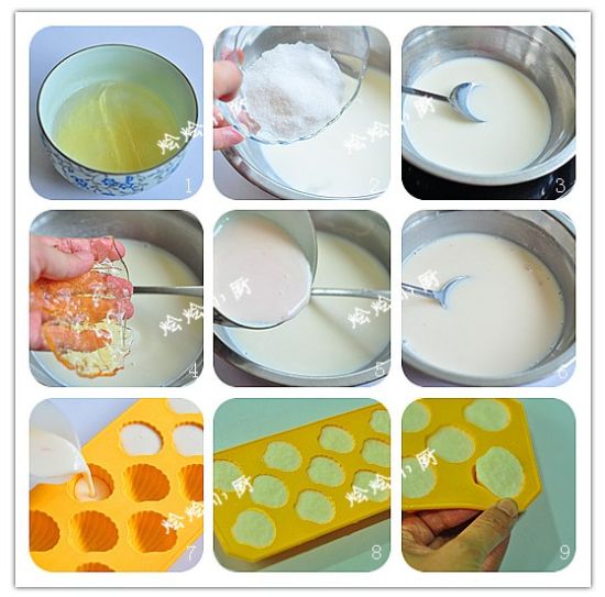 酸奶果冻制作步骤