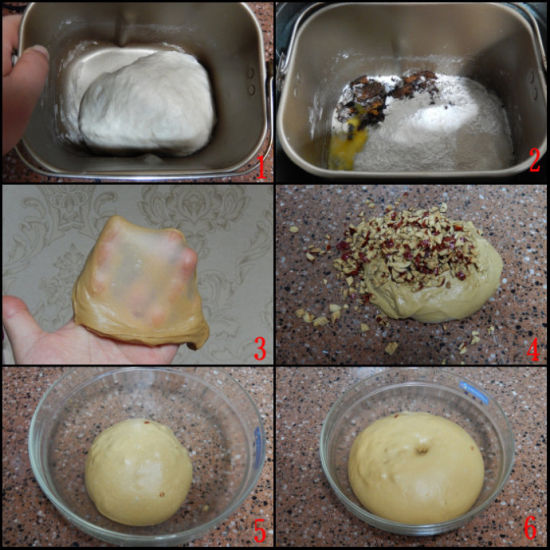 红糖大枣面包制作步骤