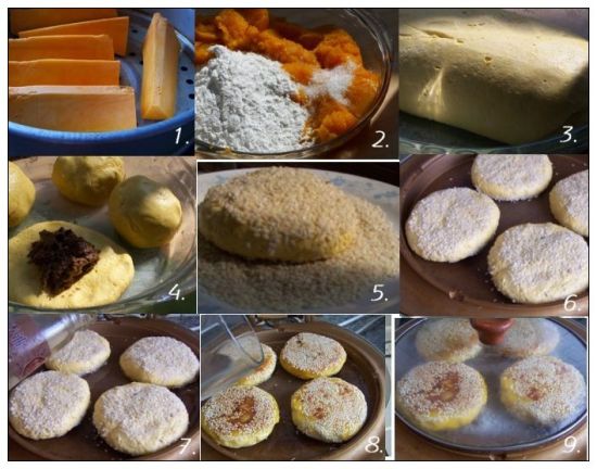南瓜饼制作方法