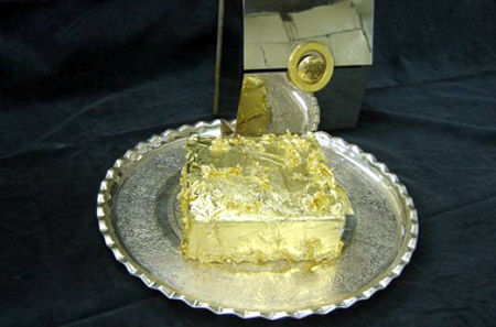 1000美元的苏丹黄金蛋糕