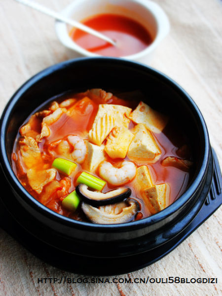 韩式豆腐锅
