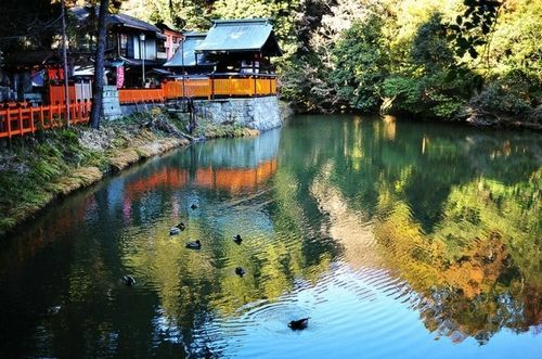 京都散发着含蓄的光芒