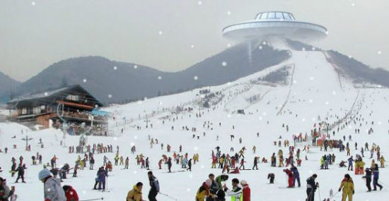 浙东第一尖滑雪场