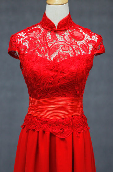 2014年最新中式礼服推荐 古色古香的新娘装